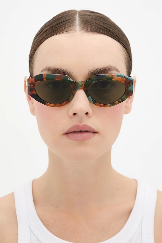 Bottega Veneta okulary przeciwsłoneczne BV1392S brązowy