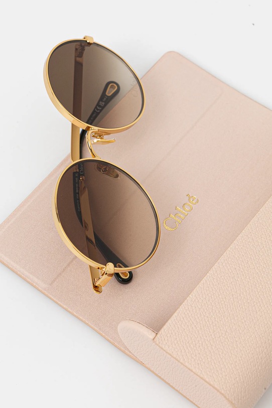 Chloé okulary przeciwsłoneczne złoty CH0321S