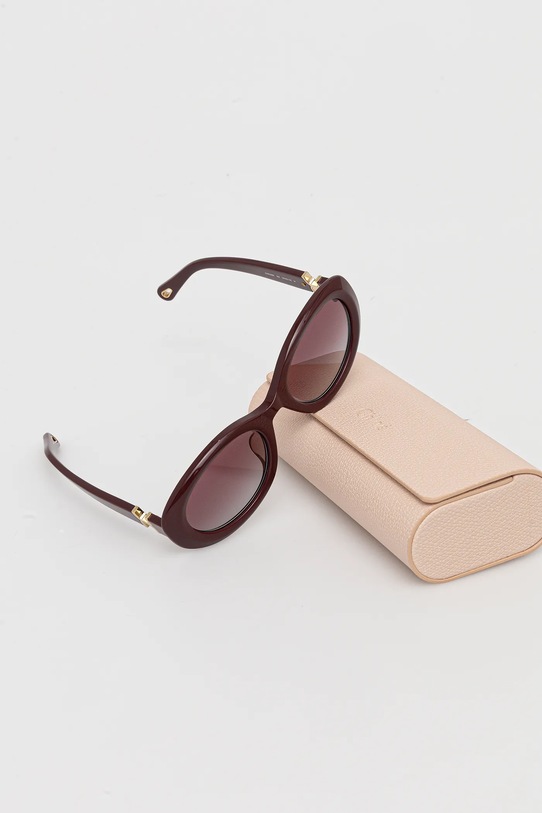 Аксесуари Сонцезахисні окуляри Chloé CH0323SK бордо