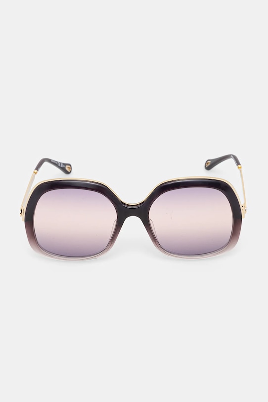 Akcesoria Chloé okulary przeciwsłoneczne CH0327S bordowy