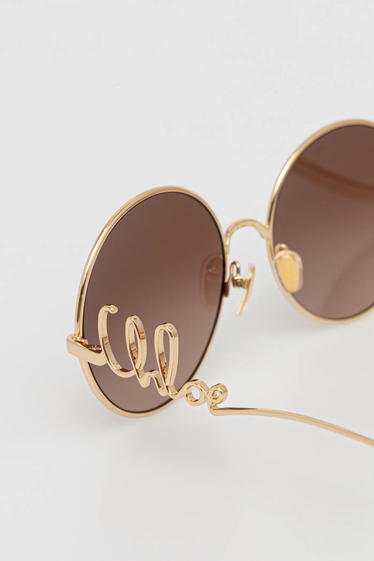 Chloé okulary przeciwsłoneczne złoty CH0329S