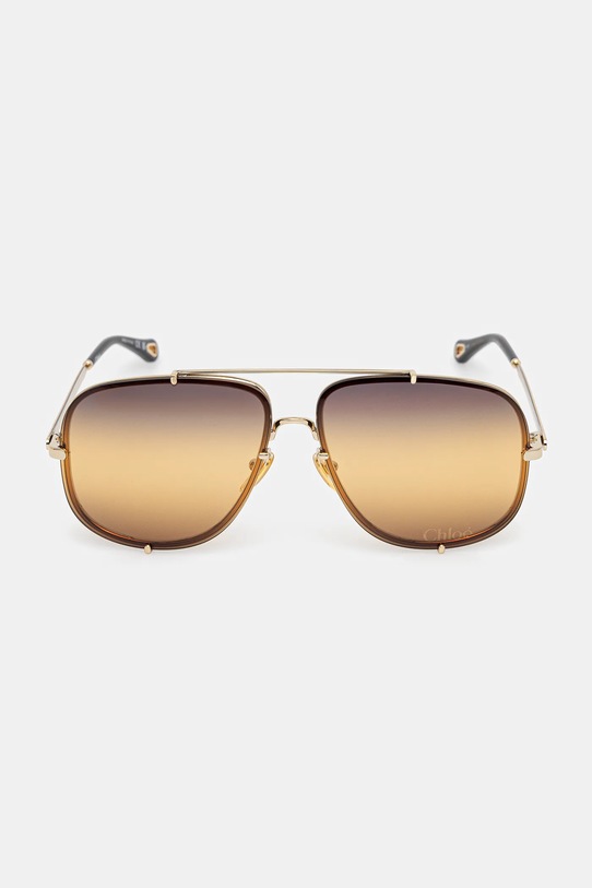 Akcesoria Chloé okulary przeciwsłoneczne CH0348S złoty