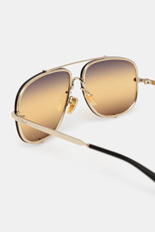 Chloé okulary przeciwsłoneczne złoty CH0348S