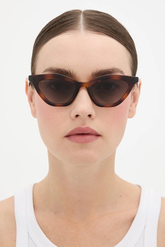 Gucci okulary przeciwsłoneczne GG1931S brązowy