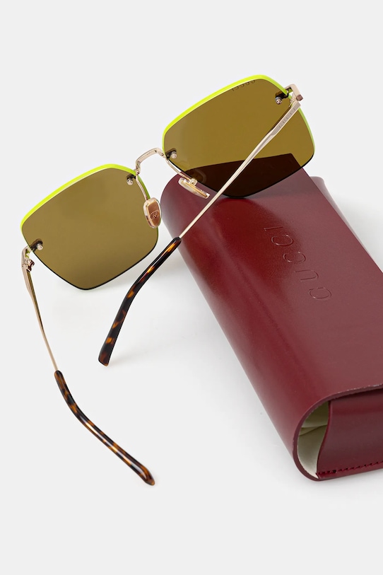 Сонцезахисні окуляри Gucci GG1955SA золотий