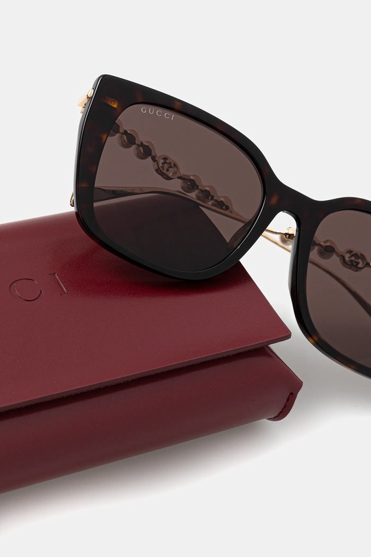 Солнцезащитные очки Gucci GG1971SA коричневый