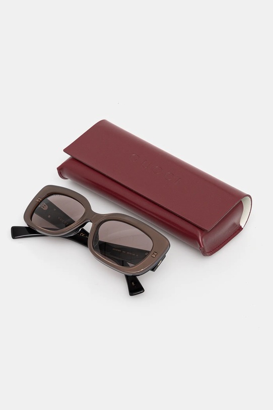 Gucci okulary przeciwsłoneczne brązowy GG1979SK