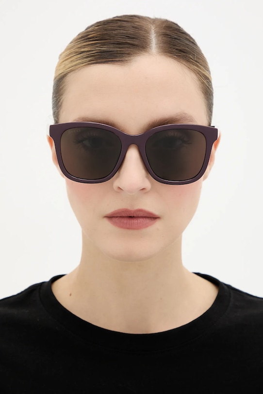 Gucci okulary przeciwsłoneczne GG1984SK fioletowy