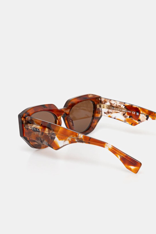 Akcesoria Gucci okulary przeciwsłoneczne GG2007S brązowy