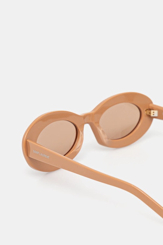 Saint Laurent okulary przeciwsłoneczne brązowy SL.594