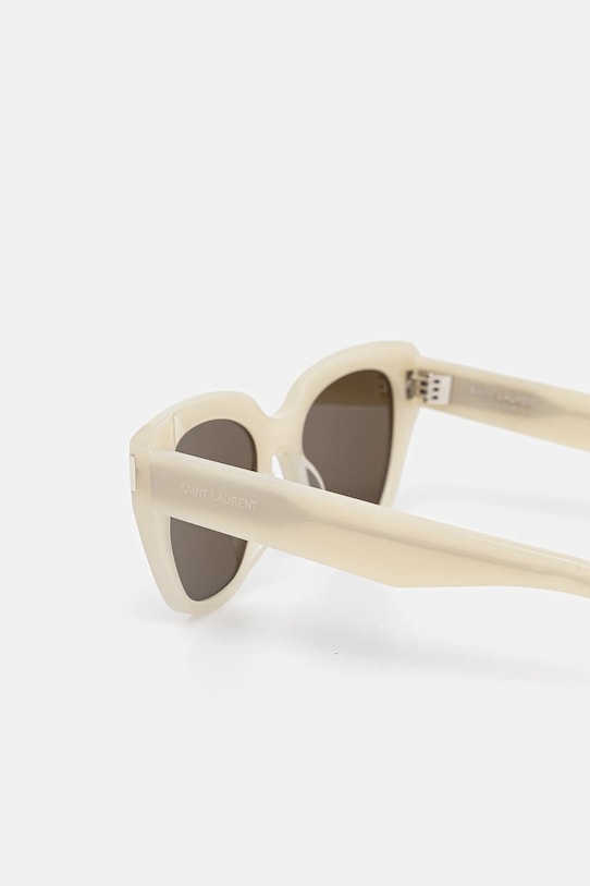 Saint Laurent okulary przeciwsłoneczne beżowy SL.827