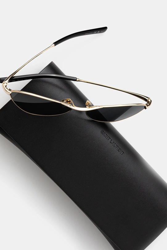 Akcesoria Saint Laurent okulary przeciwsłoneczne SL.830 złoty