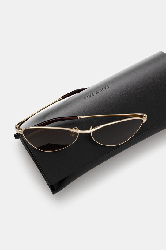 Saint Laurent okulary przeciwsłoneczne złoty SL.830