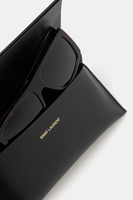 Akcesoria Saint Laurent okulary przeciwsłoneczne SL.832 brązowy