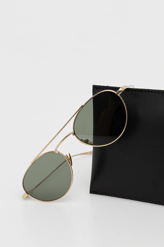 Солнцезащитные очки Saint Laurent золотой SL.97