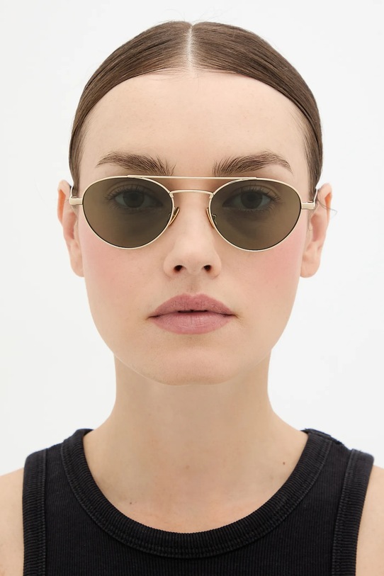 Солнцезащитные очки Saint Laurent SL.97 золотой