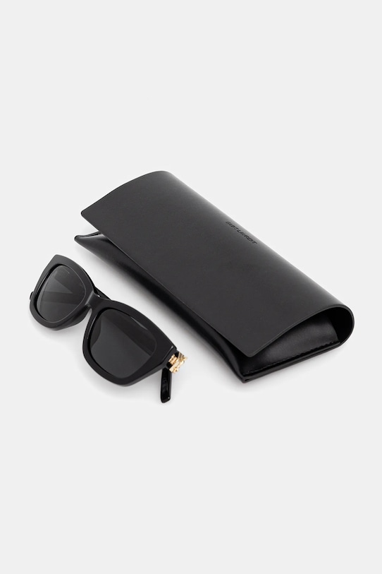 Saint Laurent okulary przeciwsłoneczne brązowy SL.M153