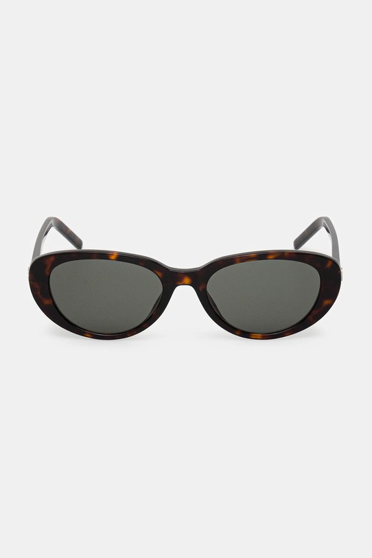 Saint Laurent okulary przeciwsłoneczne SL.M154 brązowy AA00