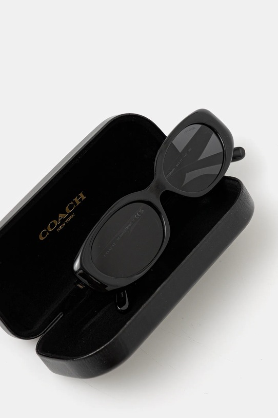 Coach okulary przeciwsłoneczne czarny 0HC8443D