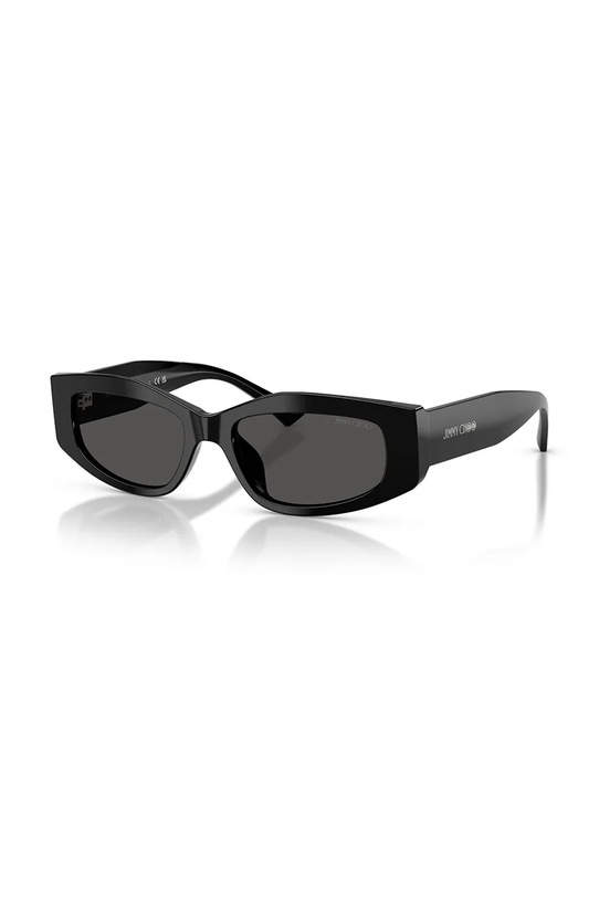 Jimmy Choo okulary przeciwsłoneczne jednolita czarny 0JC5046BU