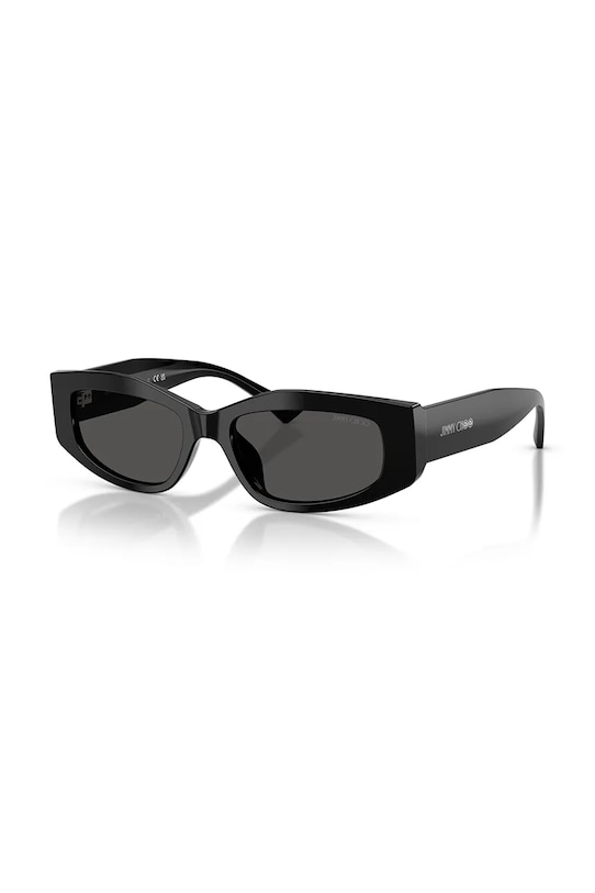 Jimmy Choo okulary przeciwsłoneczne jednolita czarny 0JC5046BU