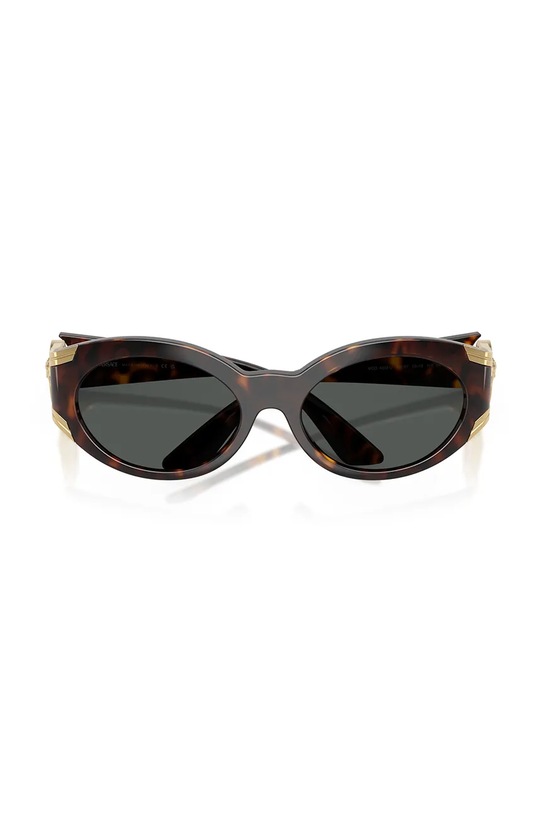 Versace okulary przeciwsłoneczne 0VE4503U brązowy