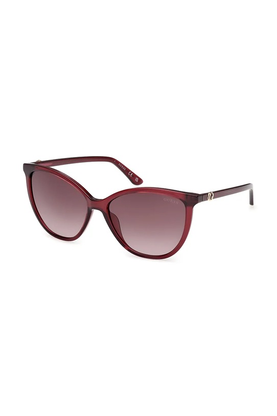 Guess okulary przeciwsłoneczne GU00256.5869F bordowy AA00