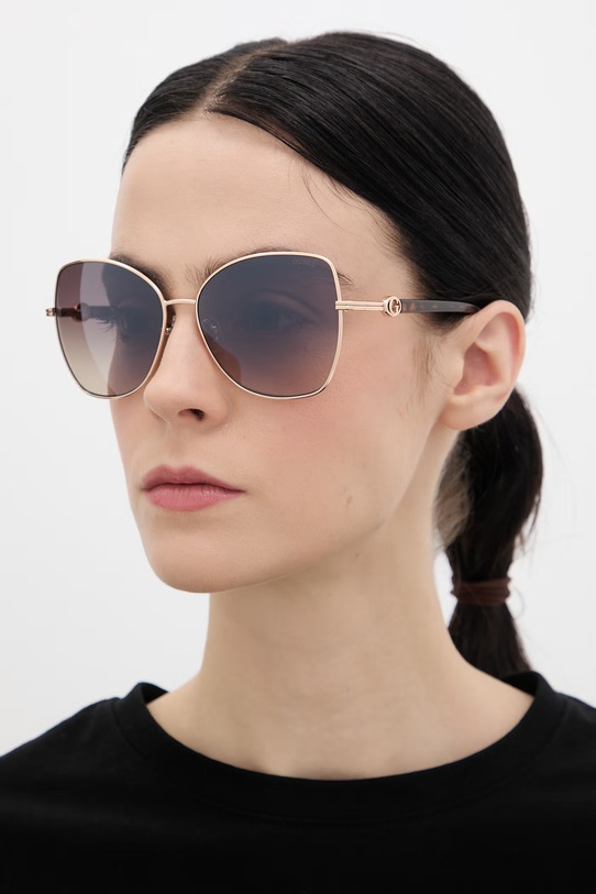 Guess okulary przeciwsłoneczne gradientowa złoty GU00259.5932G