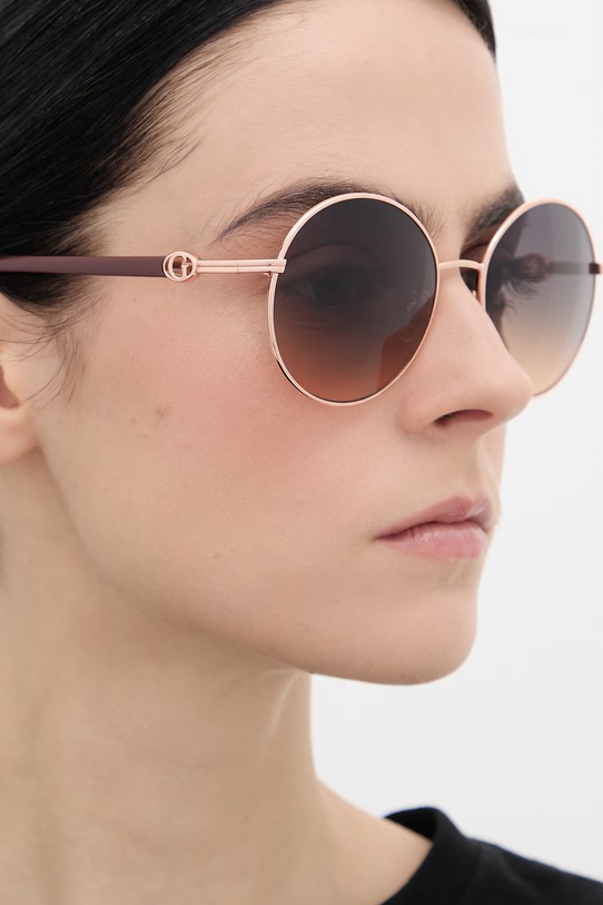 Akcesoria Guess okulary przeciwsłoneczne GU00260.5628B złoty