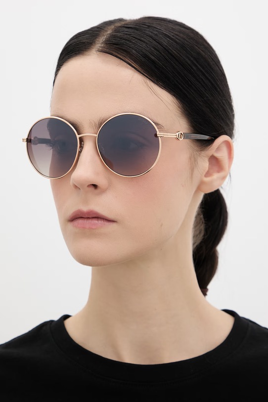 Guess okulary przeciwsłoneczne gradientowa złoty GU00260.5632G