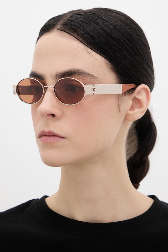 Guess okulary przeciwsłoneczne złoty GU00262.5032E