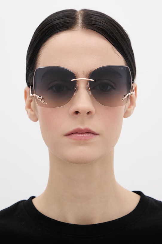 Guess okulary przeciwsłoneczne GU00269.6028B złoty AA00