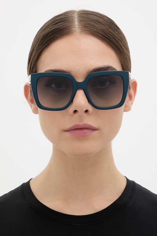 Love Moschino ochelari de soare pătrați femeiești MOL099/S