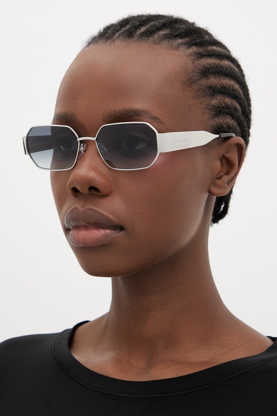 Marc Jacobs okulary przeciwsłoneczne jednolita srebrny MARC.890/S