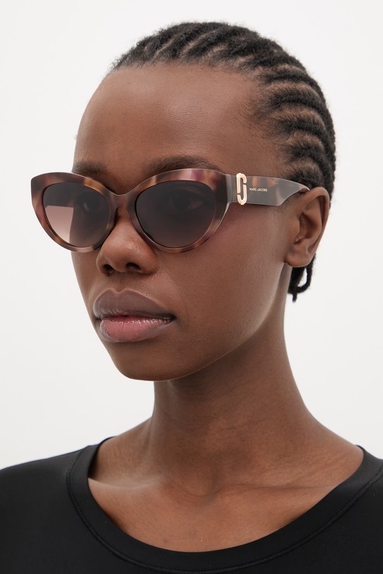 Marc Jacobs okulary przeciwsłoneczne jednolita brązowy MARC.883/S