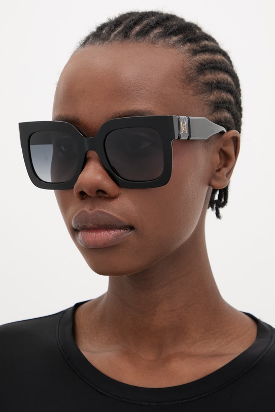 Carolina Herrera okulary przeciwsłoneczne gradientowa czarny HER.0369/S