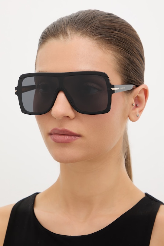 Victoria Beckham okulary przeciwsłoneczne gradientowa czarny VB.7003/S