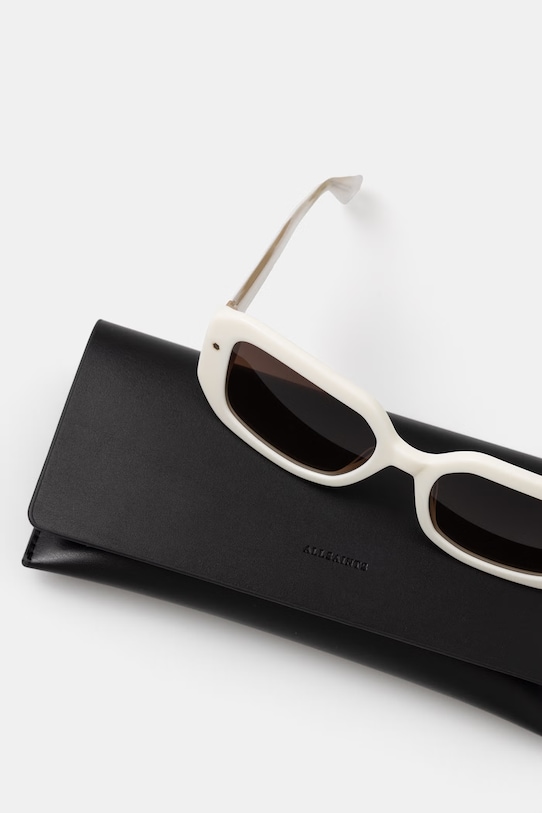 AllSaints okulary przeciwsłoneczne damskie Jade beżowy ALS5035