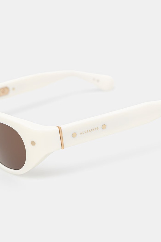 Akcesoria AllSaints okulary przeciwsłoneczne damskie Lola ALS5036 beżowy