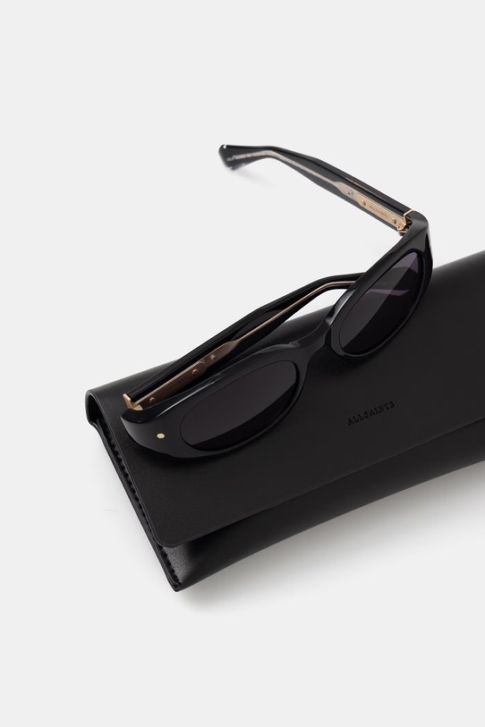 AllSaints okulary przeciwsłoneczne damskie Lola czarny ALS5036