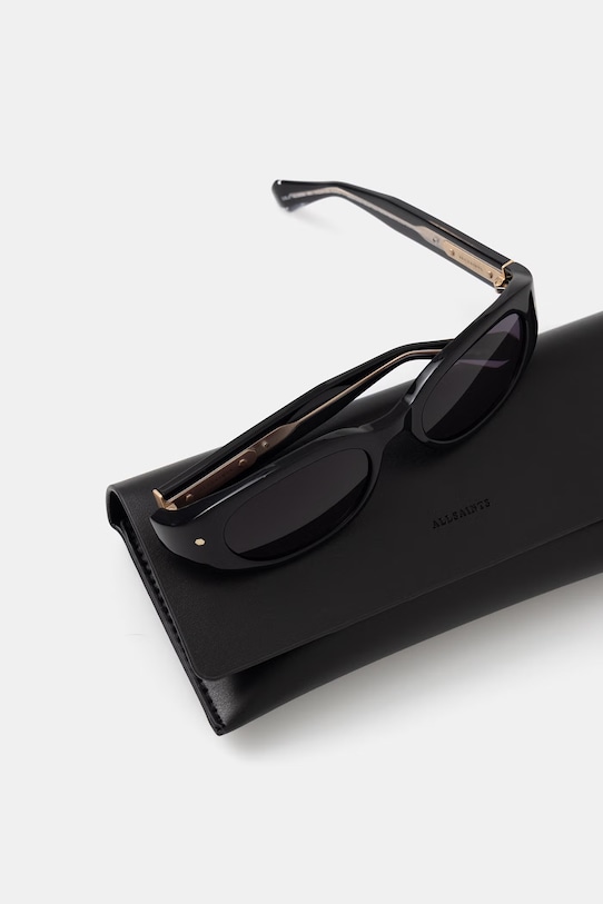 AllSaints okulary przeciwsłoneczne damskie Lola czarny ALS5036
