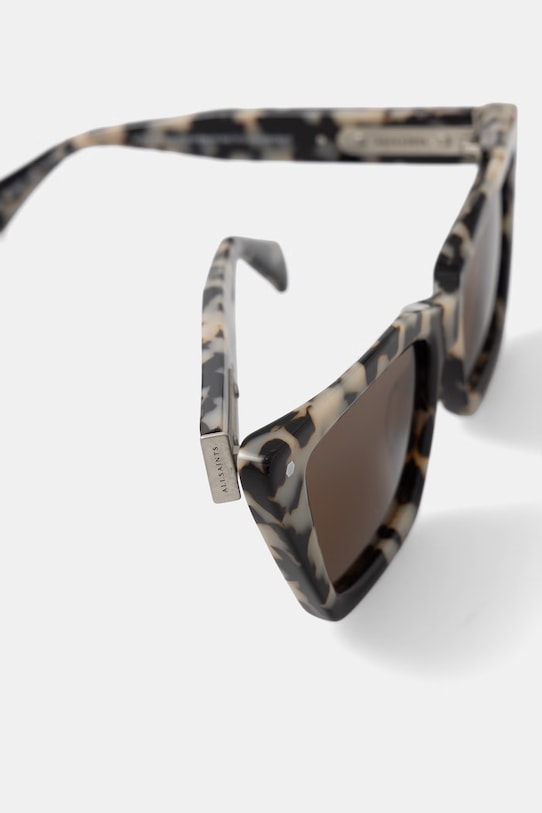 Akcesoria AllSaints okulary przeciwsłoneczne damskie Blair ALS5037 beżowy