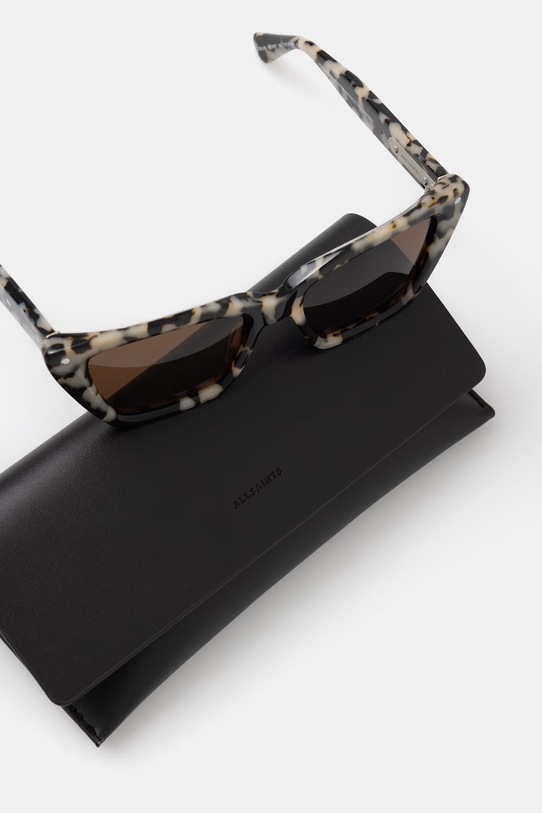 AllSaints okulary przeciwsłoneczne damskie Blair beżowy ALS5037