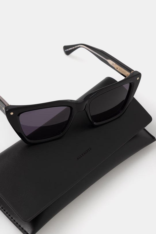 AllSaints okulary przeciwsłoneczne damskie Blair czarny ALS5037