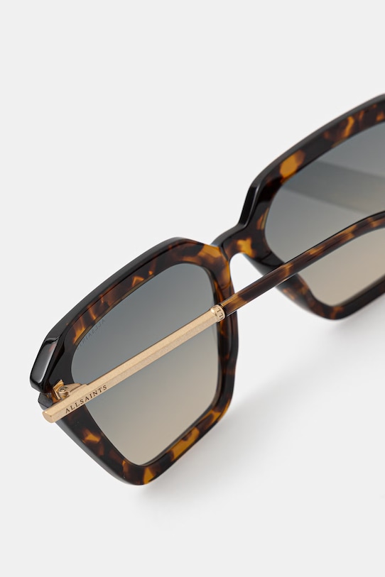 Akcesoria AllSaints okulary przeciwsłoneczne damskie Gwen ALS5038 brązowy
