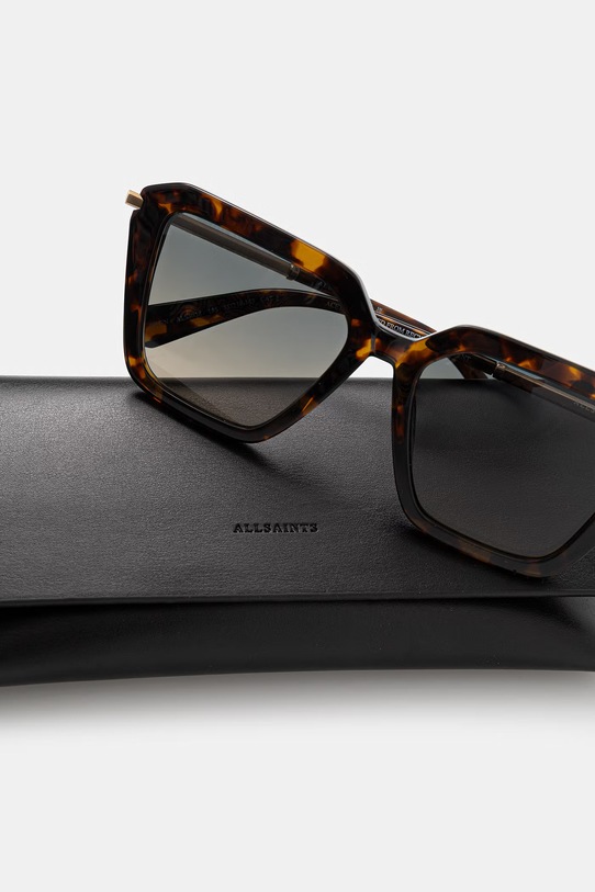 AllSaints okulary przeciwsłoneczne damskie Gwen brązowy ALS5038