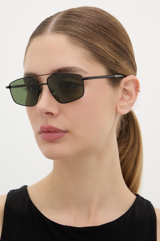 AllSaints okulary przeciwsłoneczne pilotki damskie Virgo czarny ALS7011