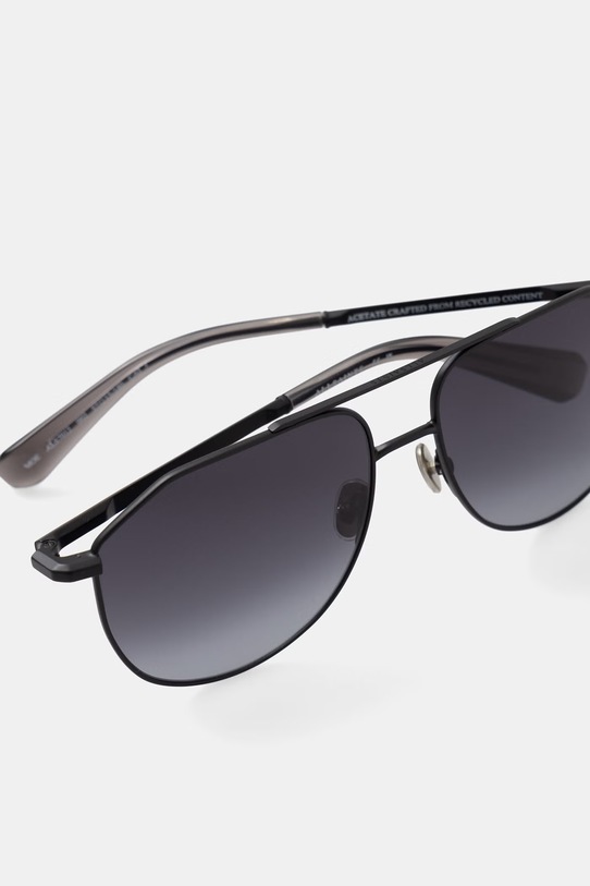 Akcesoria AllSaints okulary przeciwsłoneczne damskie Moe ALS7012 czarny