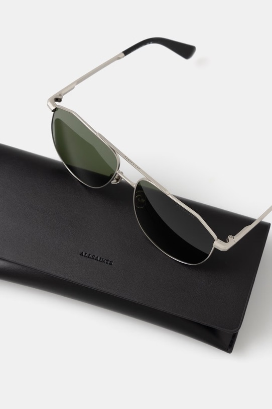 AllSaints okulary przeciwsłoneczne damskie Moe srebrny ALS7012