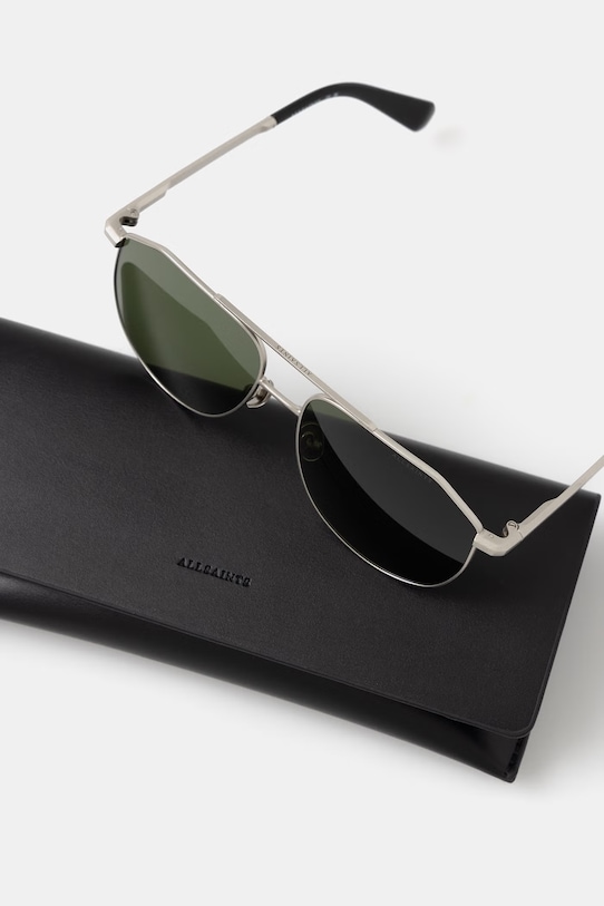 AllSaints okulary przeciwsłoneczne damskie Moe srebrny ALS7012